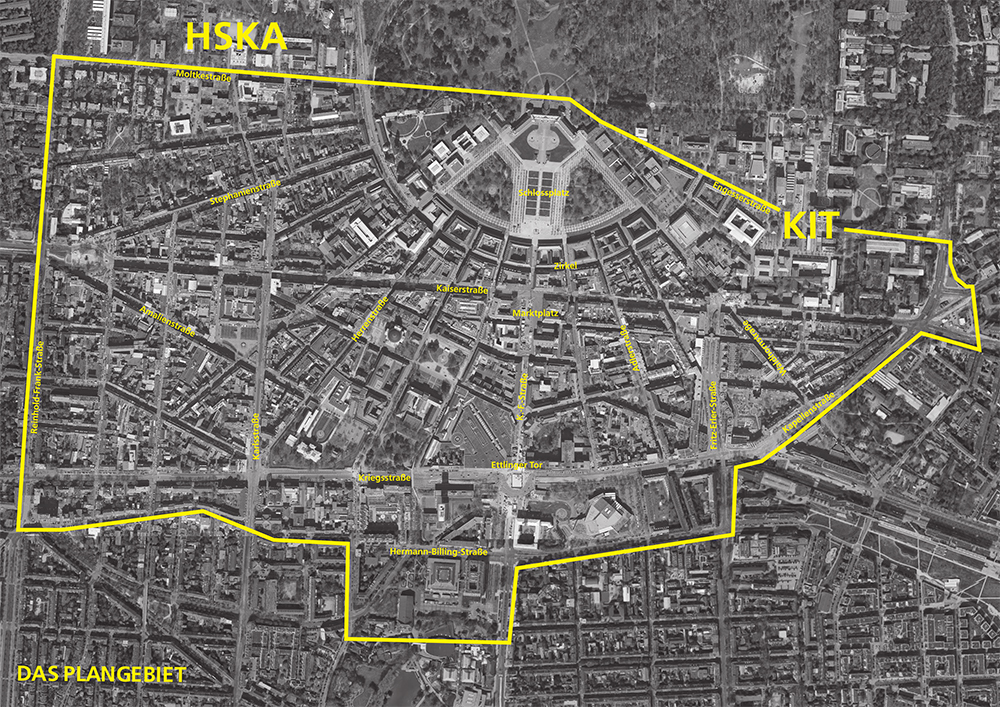 R&auml;umliche Abgrenzung Plangebiet